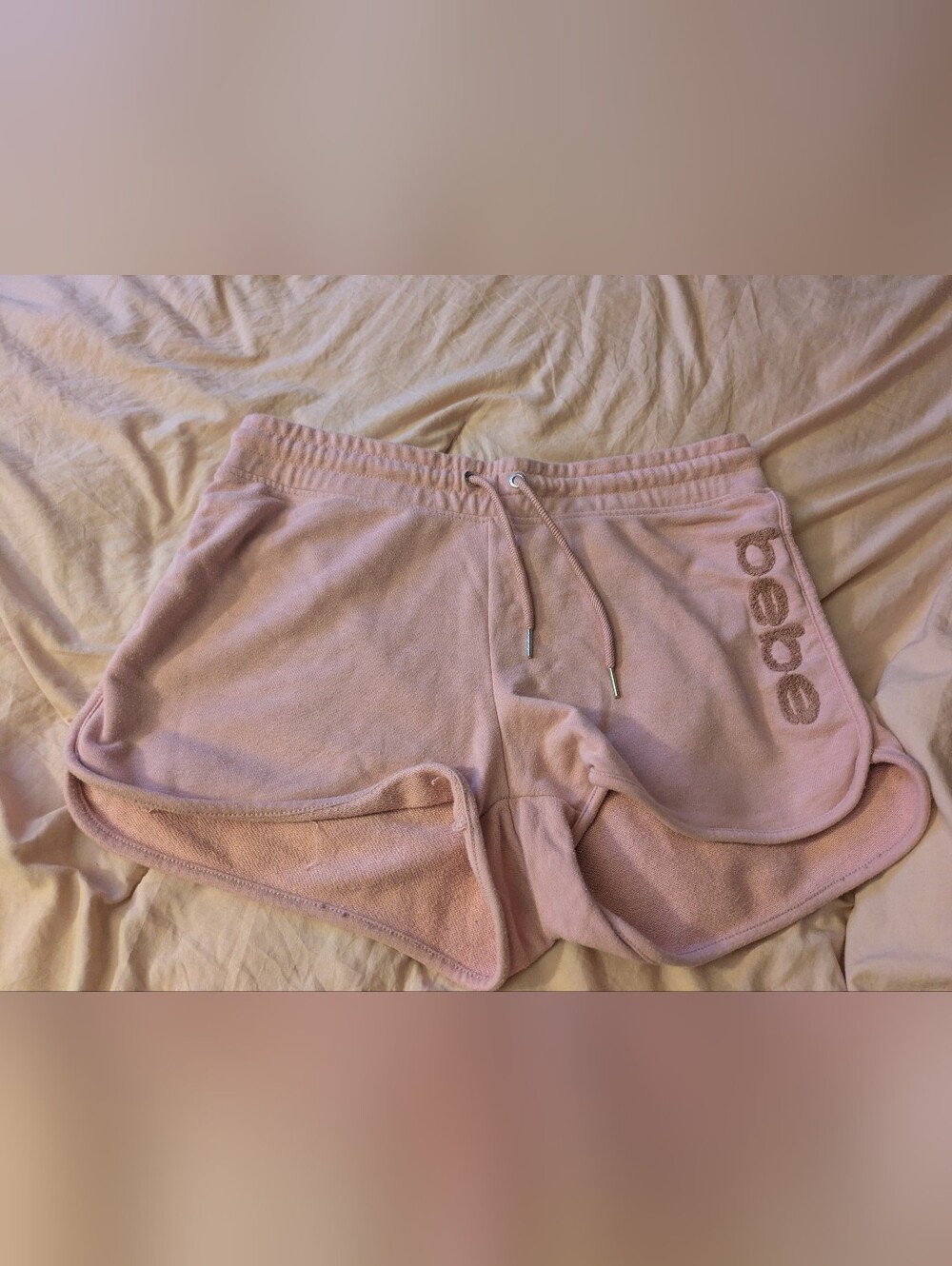 bebe Baby Pink Sweatshorts
